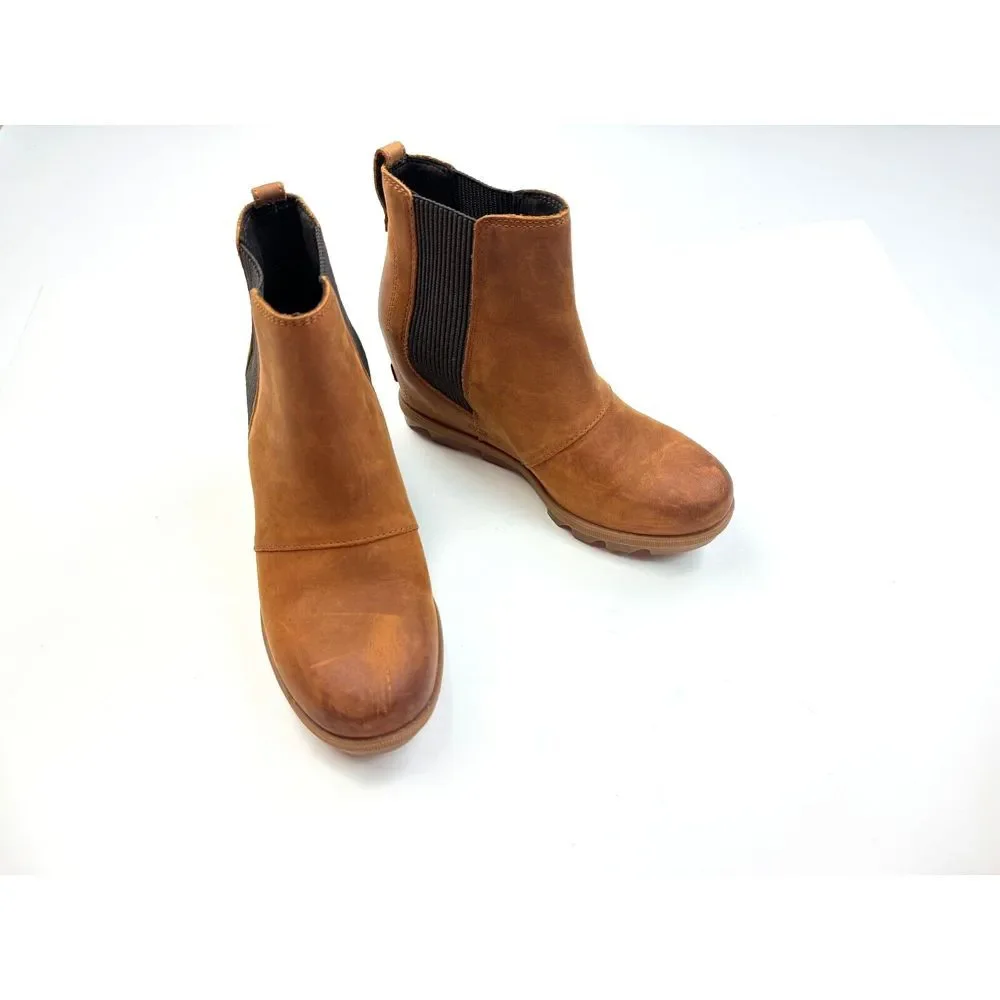 Sorel Joan of Arctic Wedge II Chelsea Bootie Women‎ 7.5 NL3754-222 Waterproof